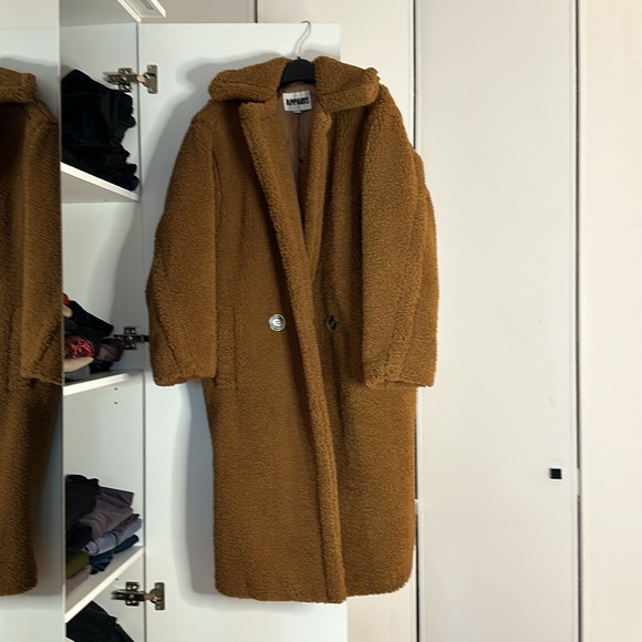 Apparis Faux Sherling Teddy Bear Long Jacket Size XS - Picture 4 of 6